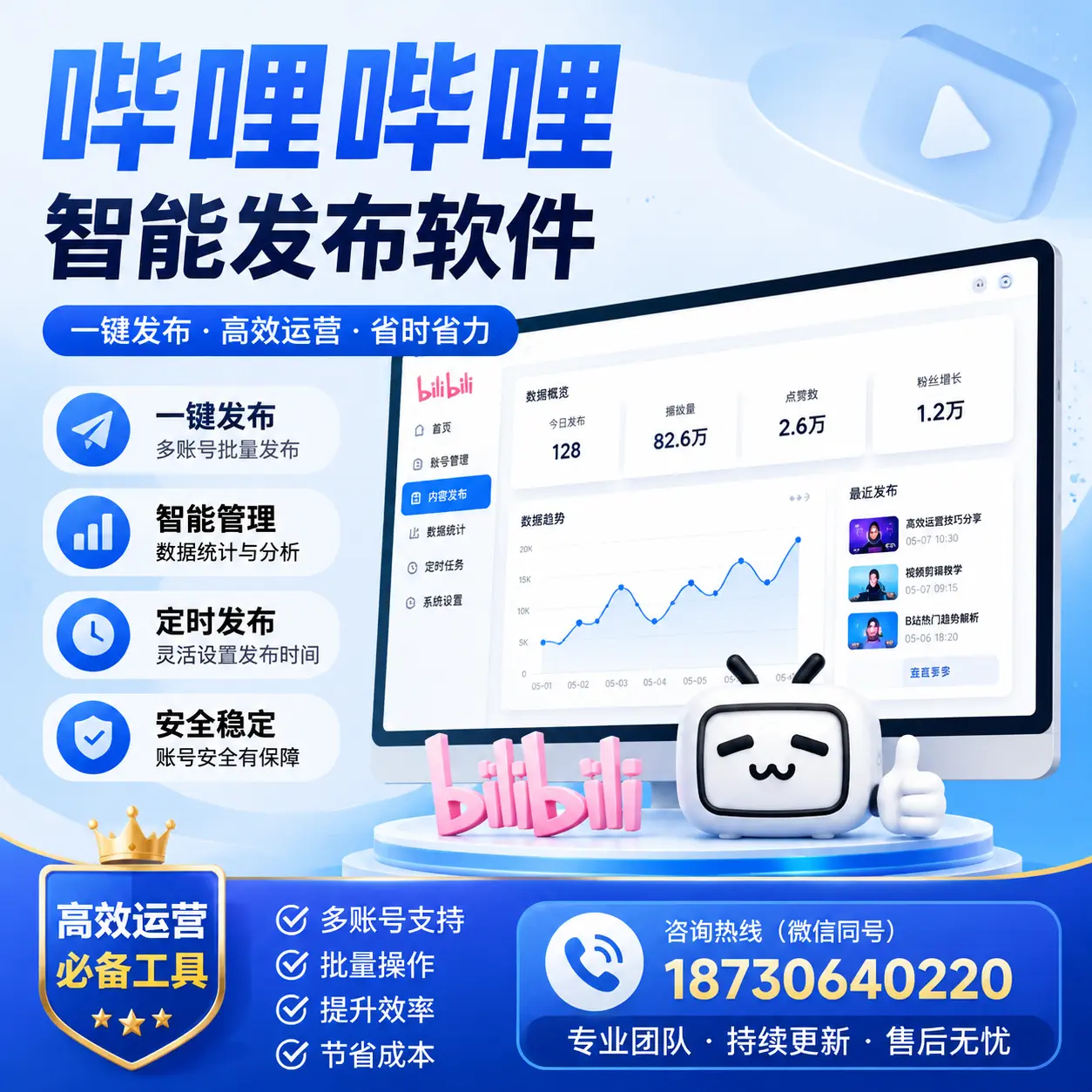 解密哔哩哔哩智能发布软件：功能与优势分析在 朝阳